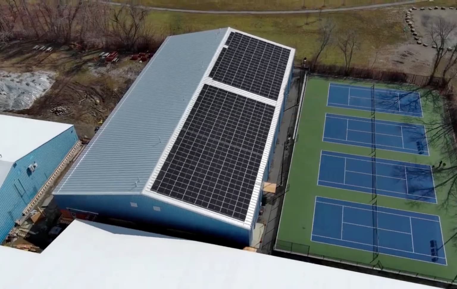 197.45 kW commercial rooftop solar installation in Mattapan, MA by East Coast Solar