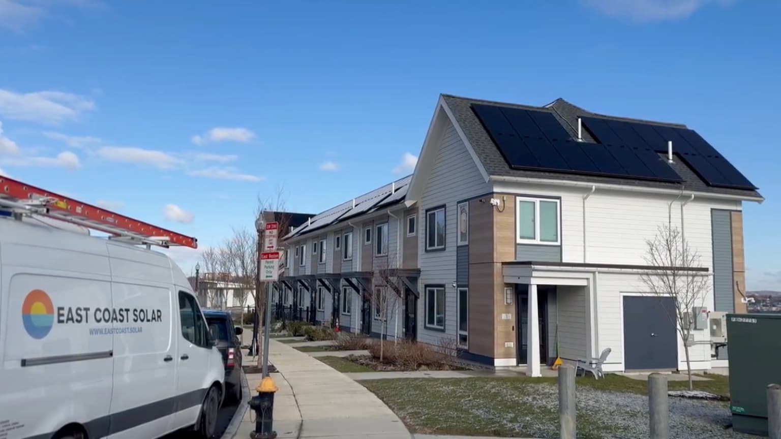 109.47 kW commercial rooftop solar installation in Boston, MA by East Coast Solar